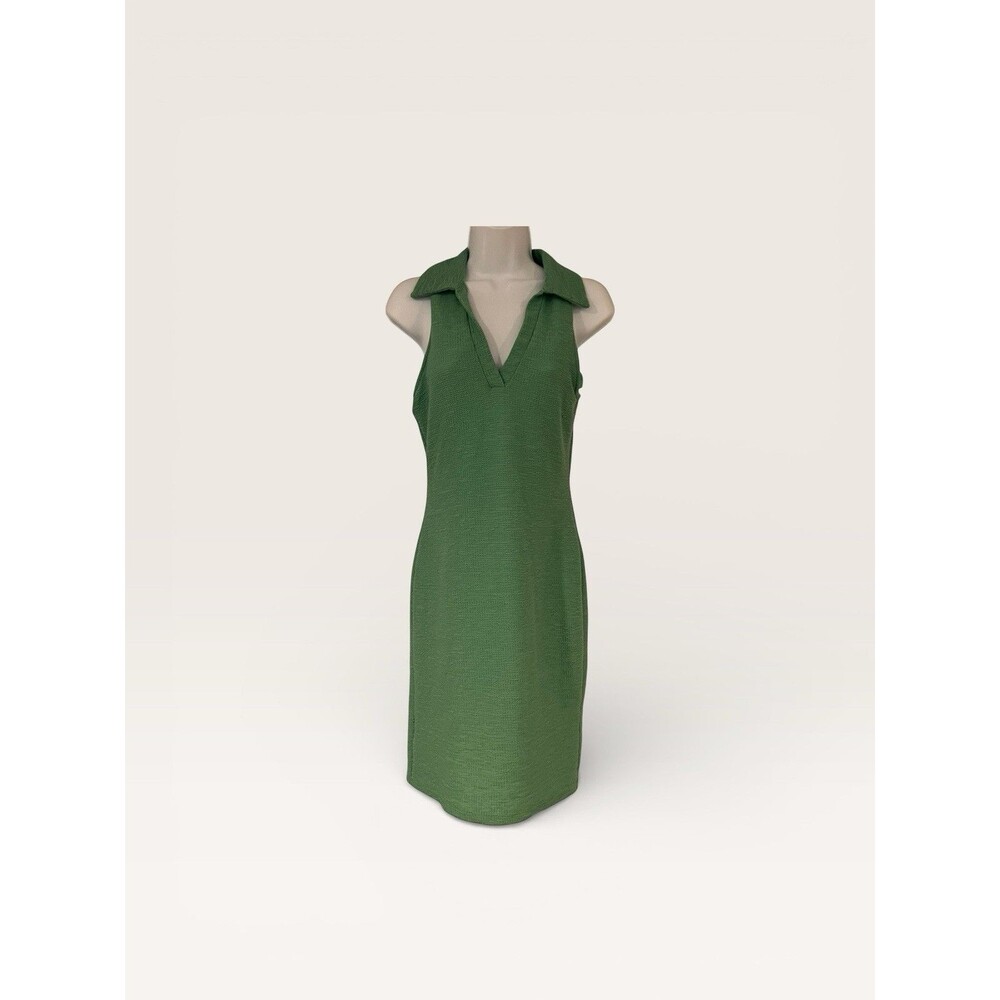 Louna Collared Ribbed Dress Size Small - Picture 10 of 11